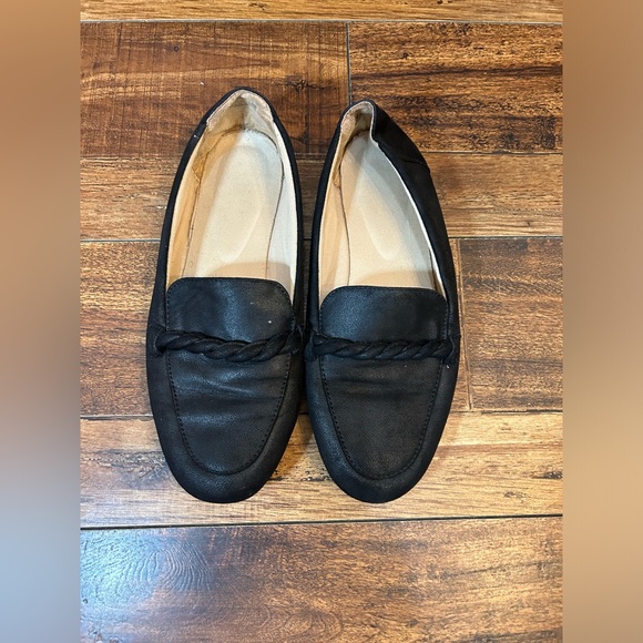 Drew Black Faux Leather Work Slip On Loafers. Size 9.5. - Picture 2 of 7